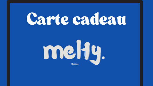 Carte cadeau Melty cookies